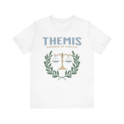 Themis Greek Goddess of Justice - Ancient Greek Mythology T-shirt