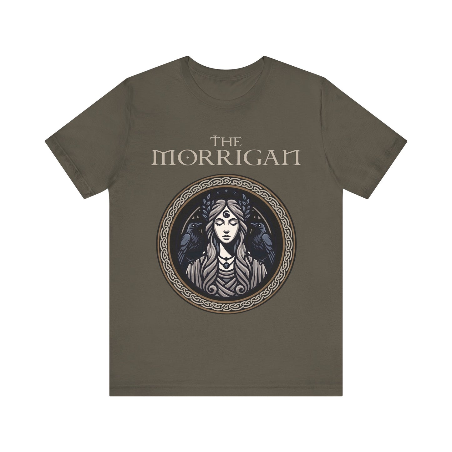 The Morrigan Celtic Goddess of Witchcraft - Celtic Mythology T-Shirt