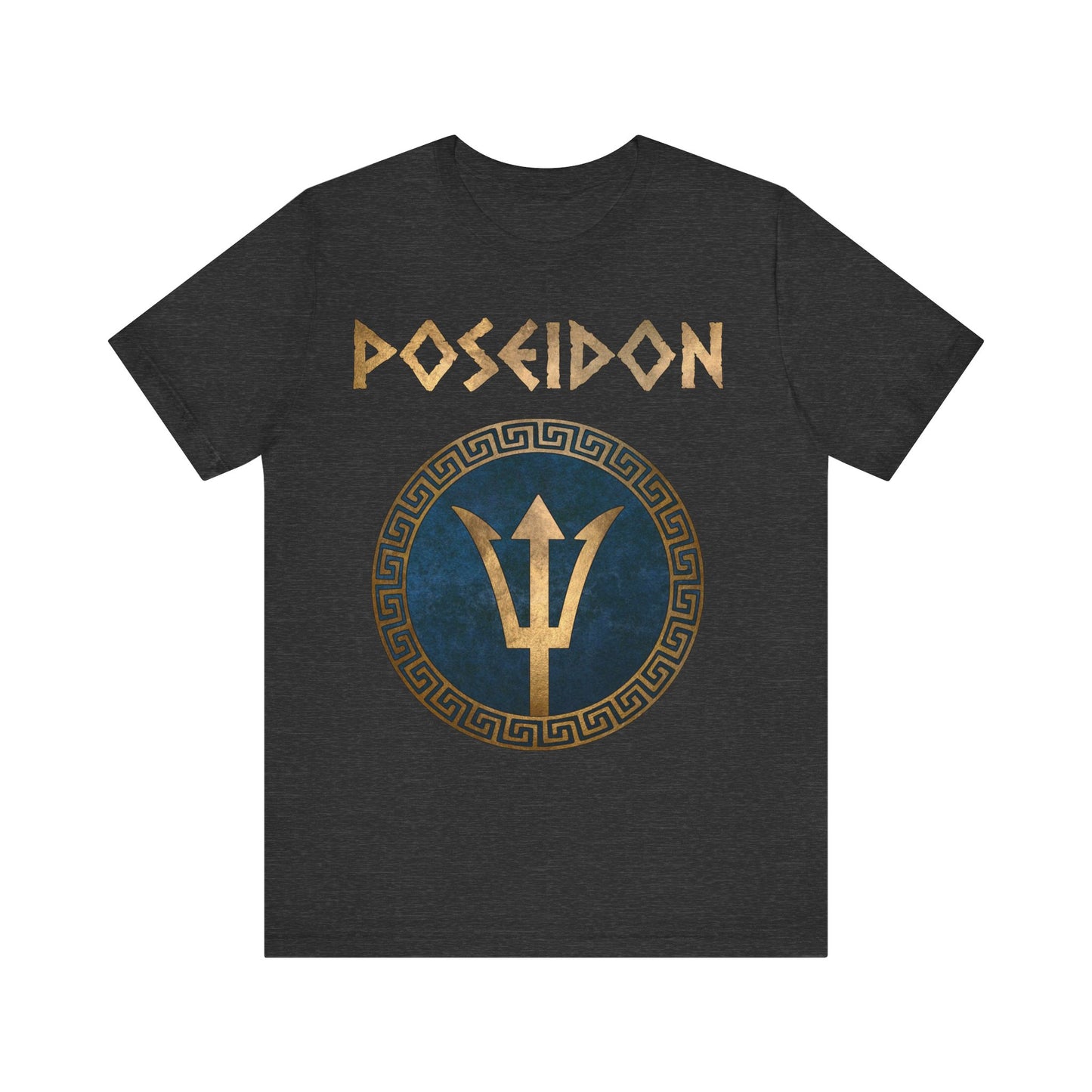 Poseidon Greek God of the Sea - Trident of the Ocean God - Gods of Olympus T-shirt