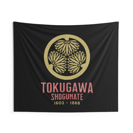 Tokugawa Shogunate Indoor Wall Tapestry 60" x 50"