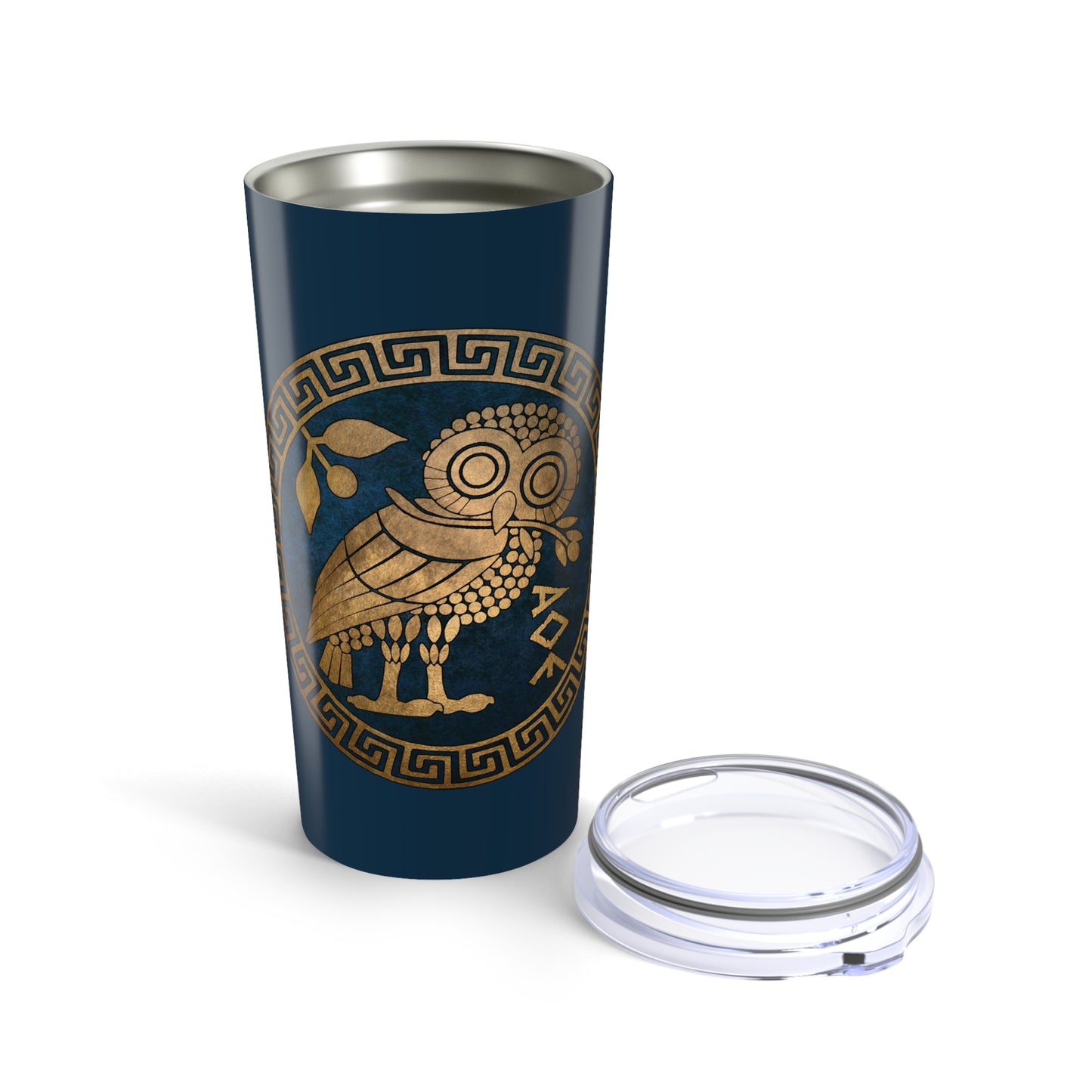 Athens Athenian Owl Symbol of Greek Goddess Athena Tumbler 20oz