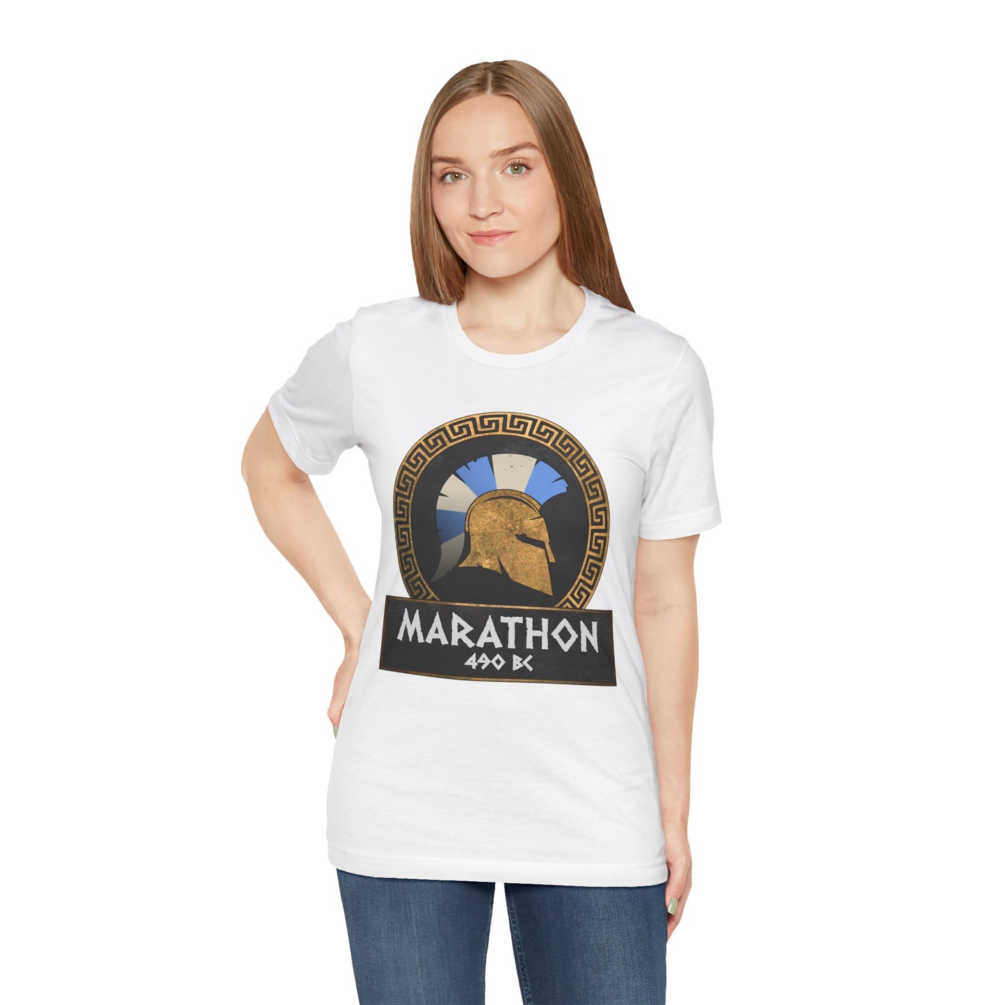 Battle of Marathon - The Persian Wars - Athenian Hoplite T-shirt