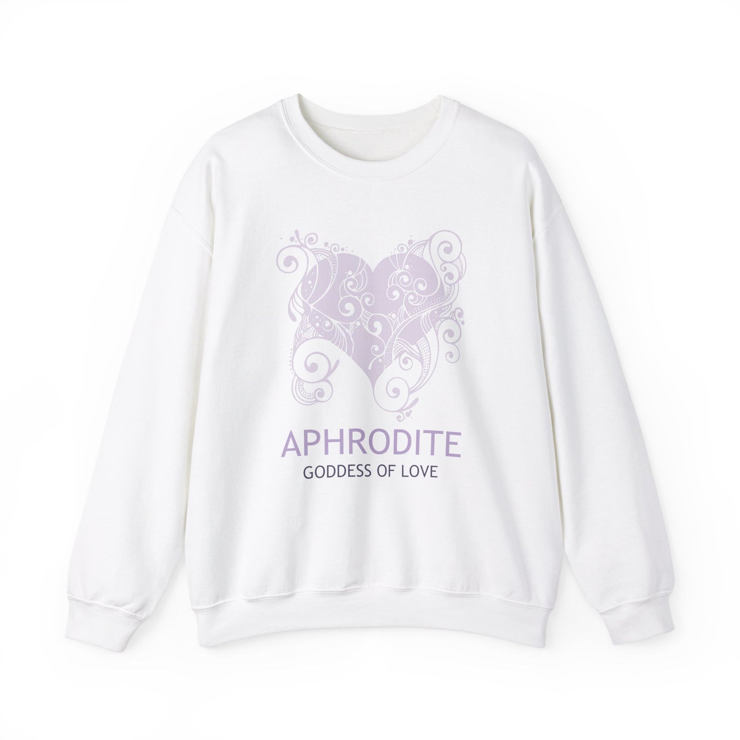 Aphrodite Greek Goddess of Love - Ancient Greek Goddess Aphrodite Unisex Heavy Blend™ Crewneck Sweatshirt