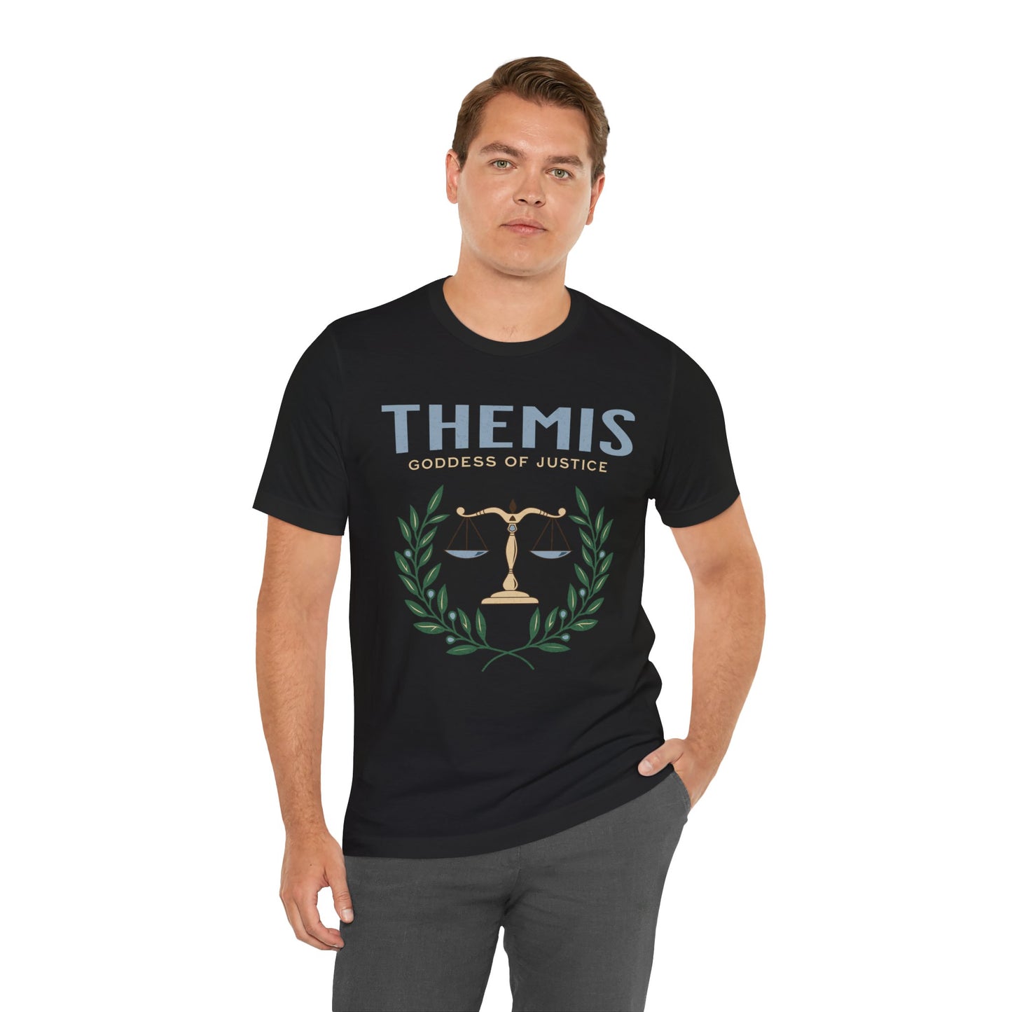 Themis Greek Goddess of Justice - Ancient Greek Mythology T-shirt