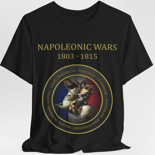 Napoleonic Wars - Battles of Napoleon Bonaparte T-Shirt