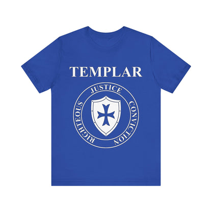 Templar Virtues of the Knights Templar Shield T-shirt