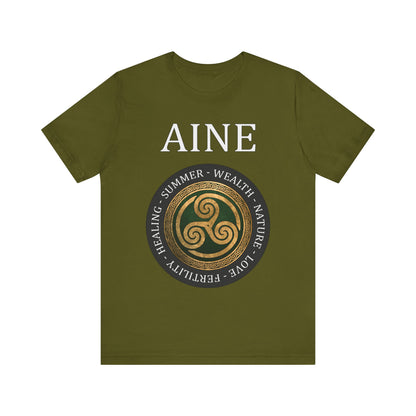 Aine Ancient Celtic and Irish Goddess of Summer, Prosperity and Love T-Shirt