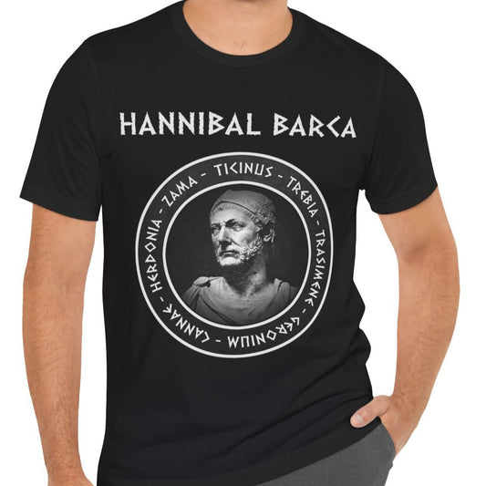 Hannibal Barca - Battles of the 2nd Punic War T-Shirt