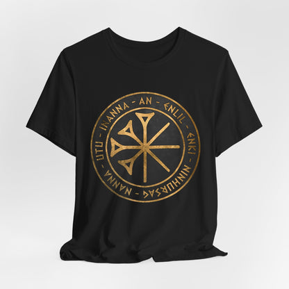 Sumer Ancient Gods and Goddess - Seven Gods Who Decree T-shirt