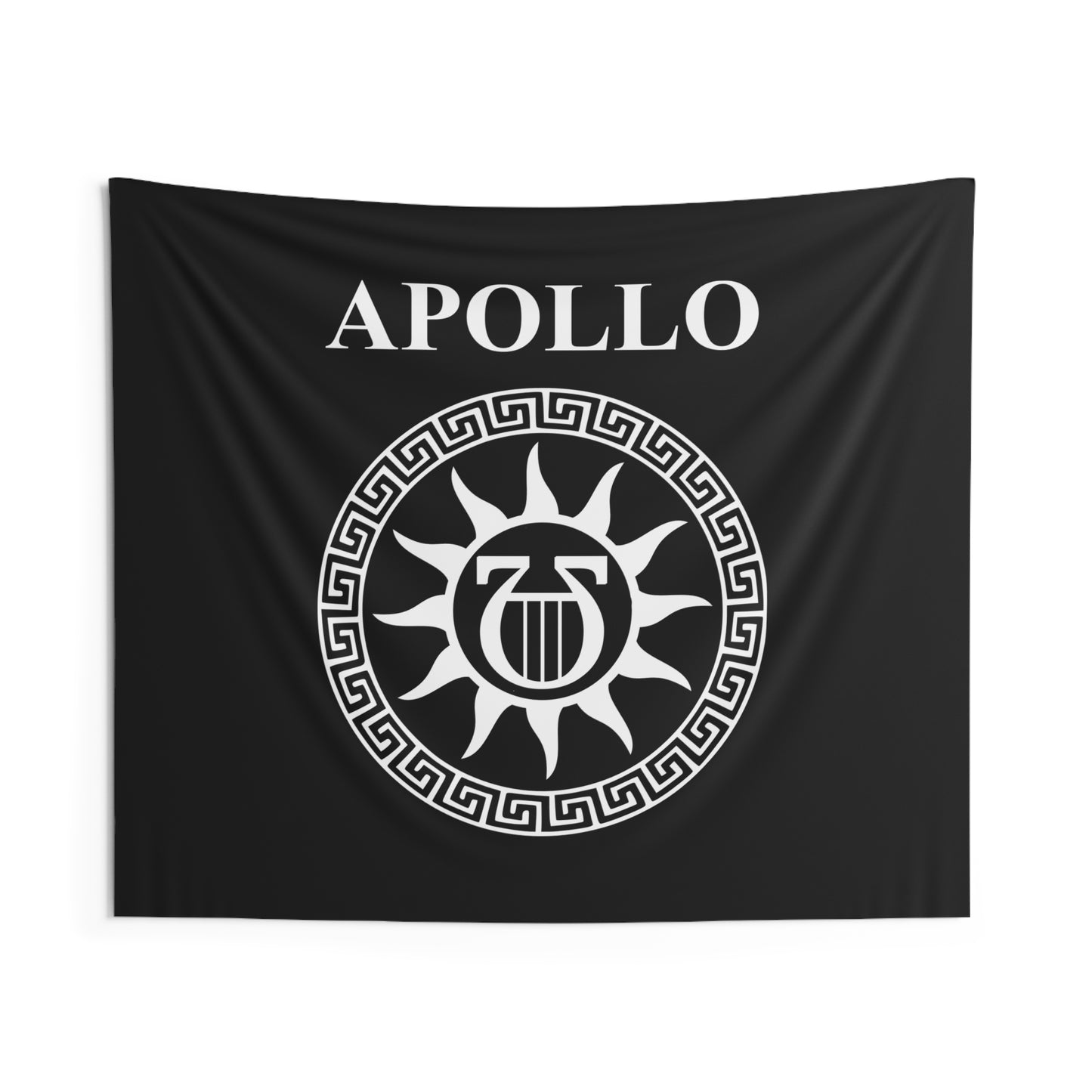 Apollo Greek God Lyre Symbol Indoor Wall Tapestry 60" x 50"