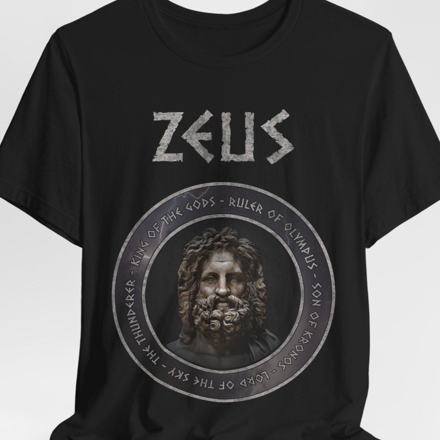 Zeus - Ancient Greek God - Zeus the Lord of Olympus and King of the Gods - Greek Mythology T-shirt