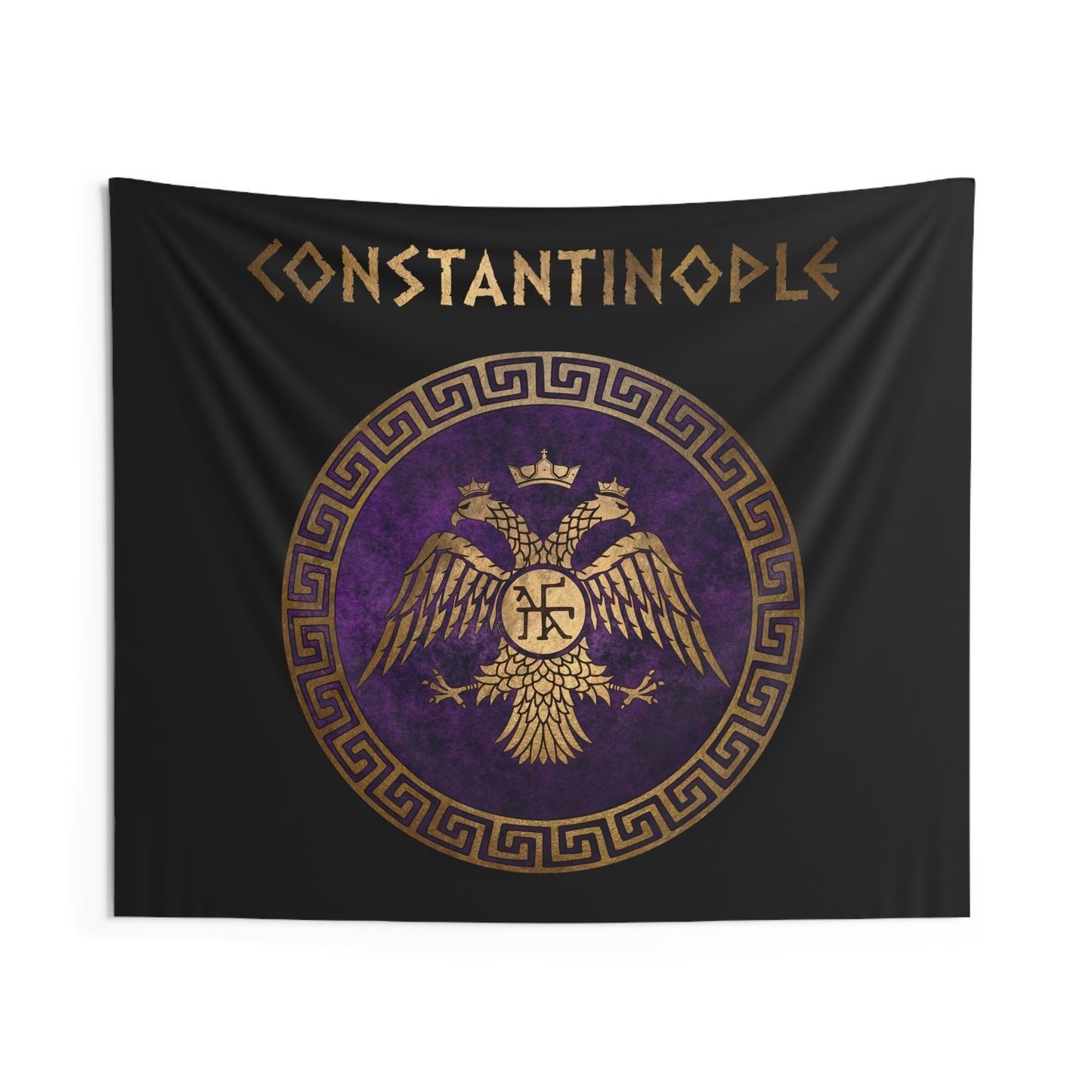 Constantinople Byzantine Empire Symbol of Byzantium Indoor Wall Tapestry 60" x 50"