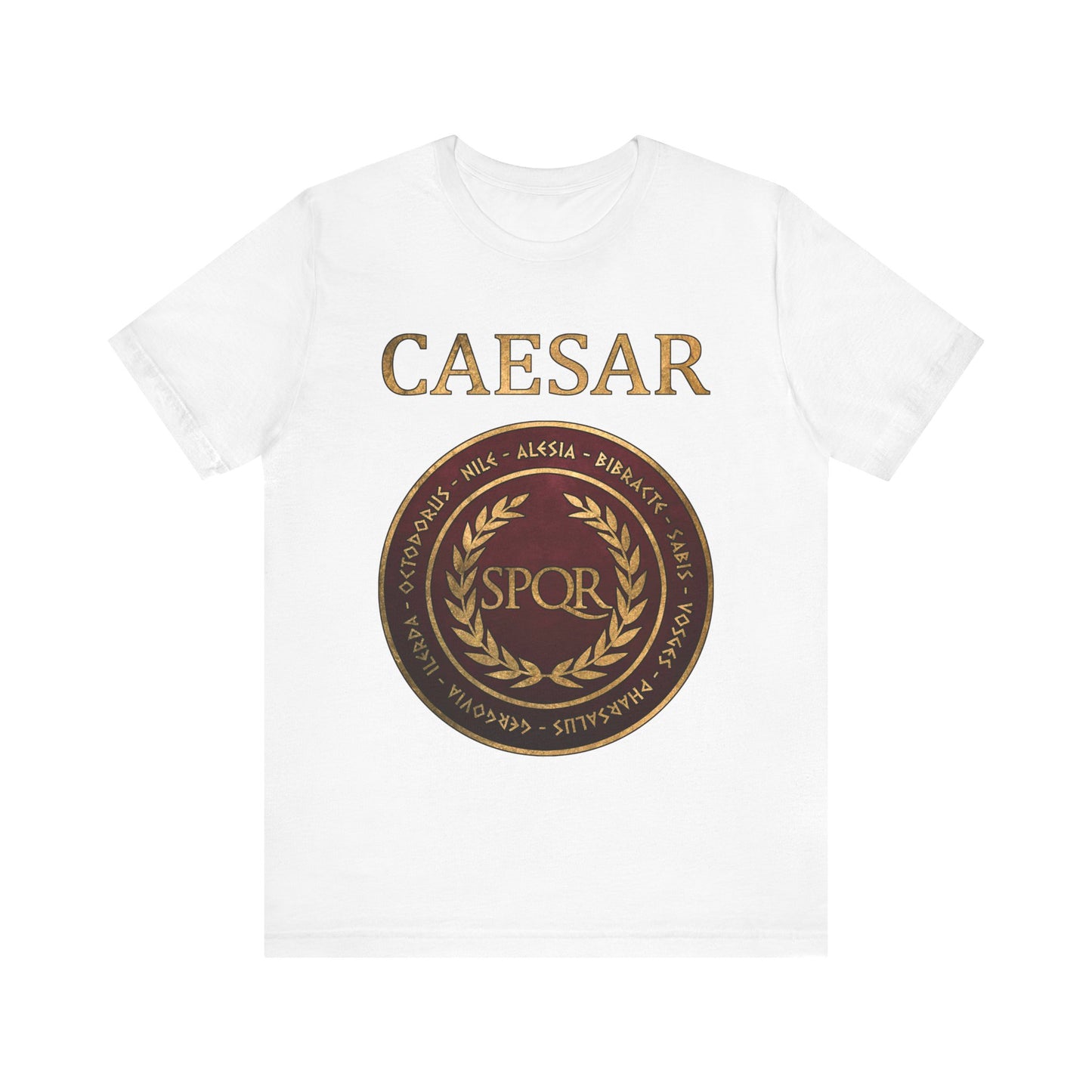 Julius Caesar Famous Battles T-Shirt