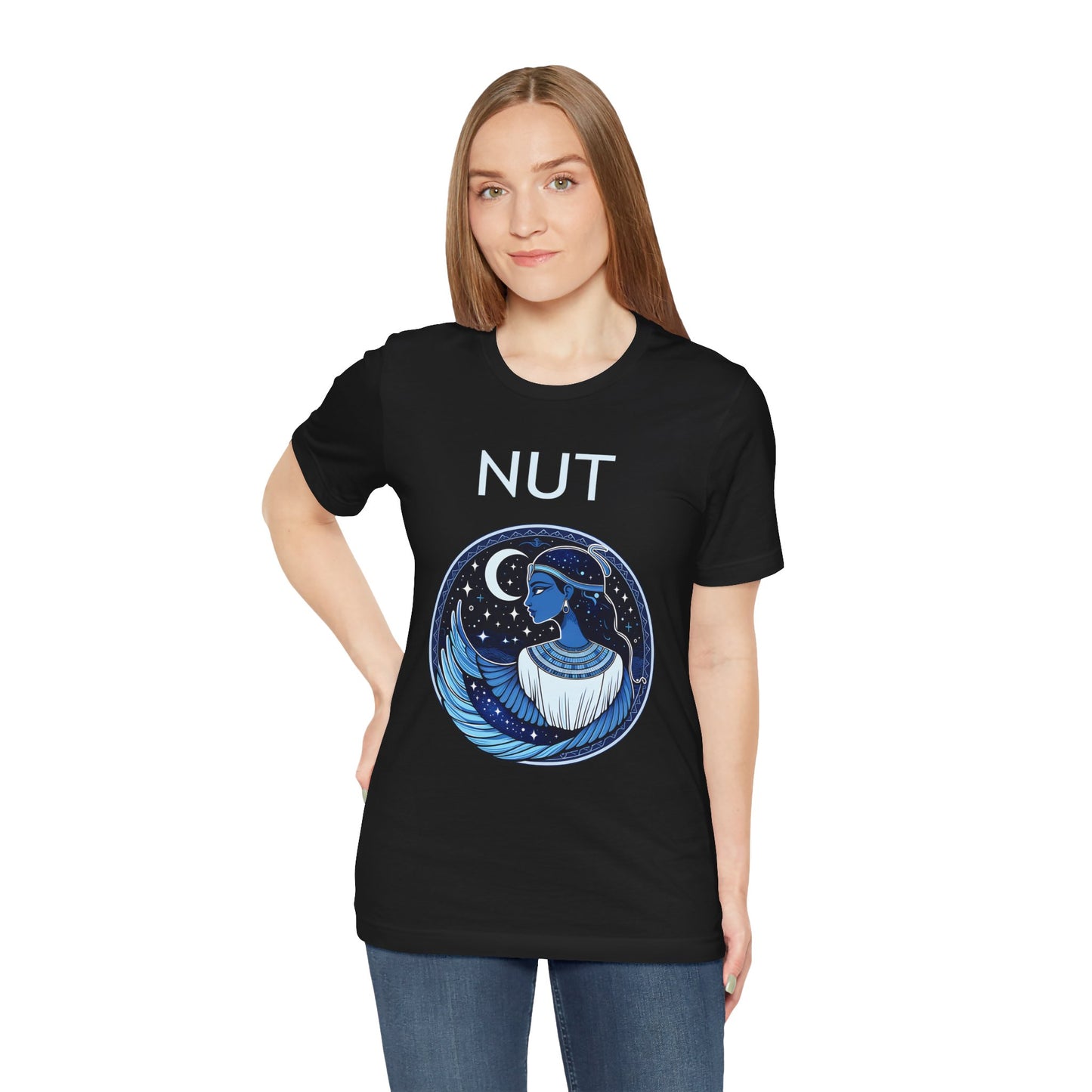 Nut Egyptian Goddess of Night and the Sky - Egyptian Mythology T-Shirt