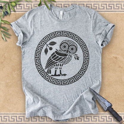 Ancient Athens Owl Symbol of Athena T-Shirt