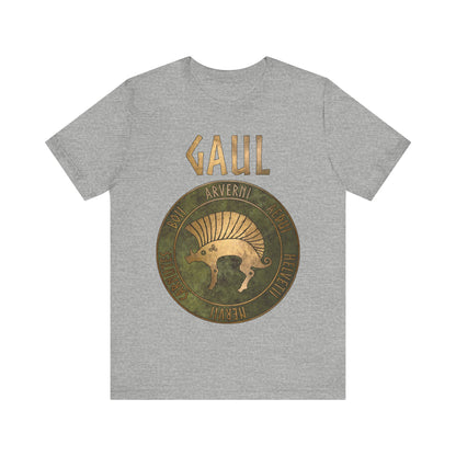 Gaul Ancient Tribes of Gaul Boar Gaelic History T-shirt