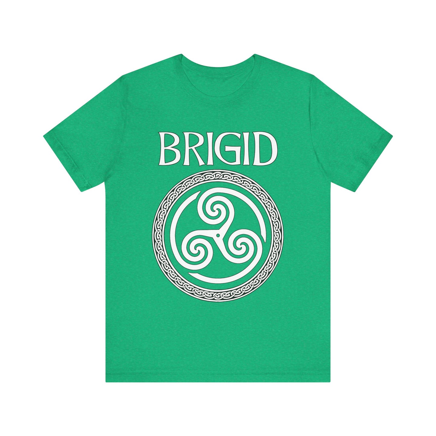 Brigid Celtic Goddess Triskelion Symbol T-Shirt