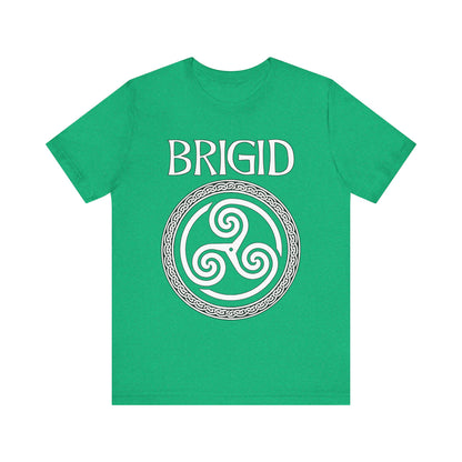 Brigid Celtic Goddess Triskelion Symbol T-Shirt