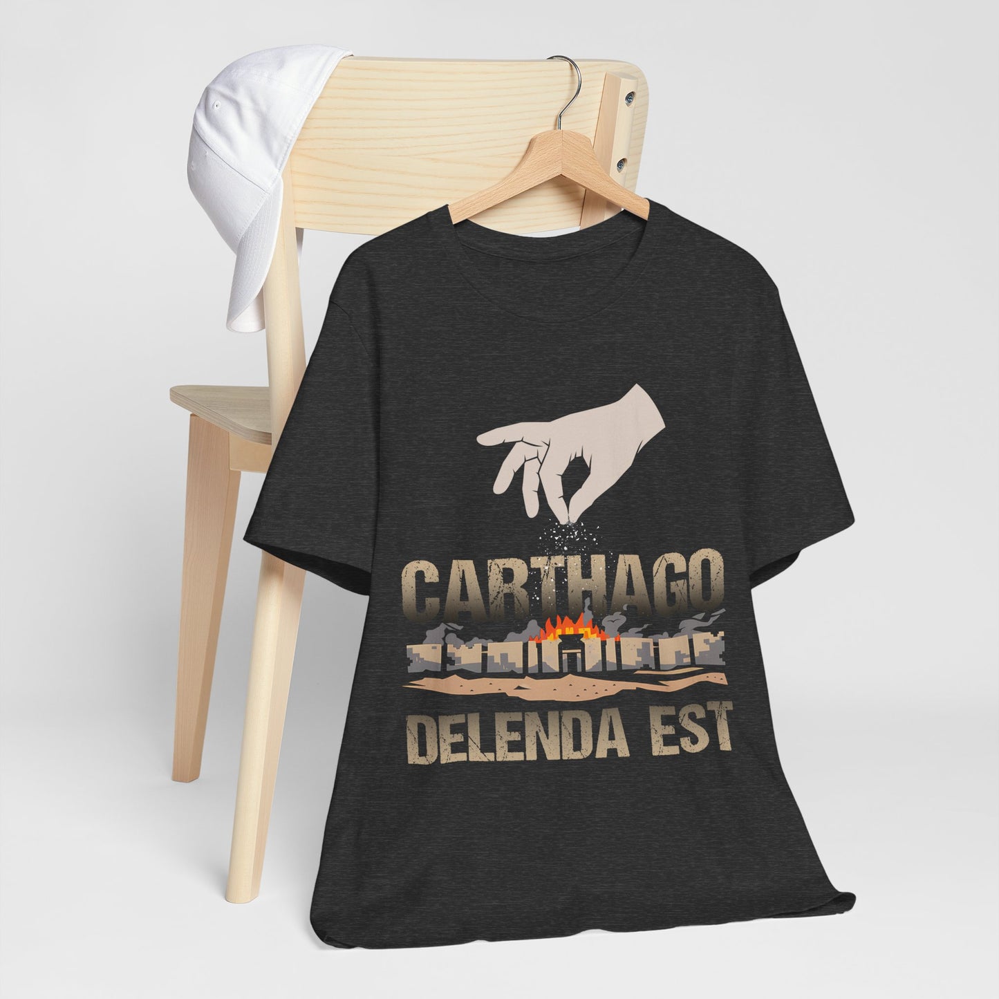 Carthago Delenda Est - Carthage Must Be Destroyed - Funny History T-shirt