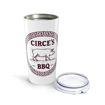 Circe's BBQ - The Odyssey Pun - Funny Greek Mythology Tumbler 20oz