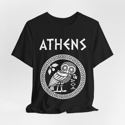 Athens Owl Symbol of Athena T-Shirt