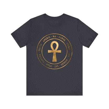 Egyptian Gods the Ancient Gods of Egypt Ankh T-Shirt