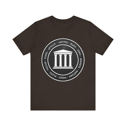 Roman Pantheon - Gods and Goddesses of Ancient Rome T-Shirt