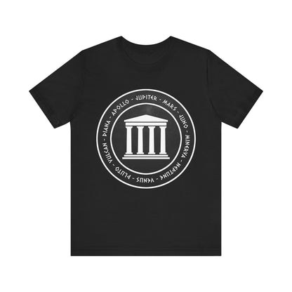 Roman Pantheon - Gods and Goddesses of Ancient Rome T-Shirt