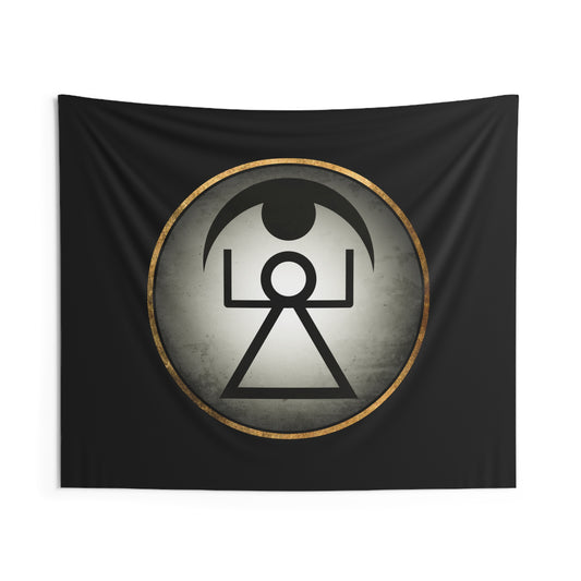 Carthage Carthaginian Symbol of the Punic Goddess Tanit Indoor Wall Tapestry 60" x 50"