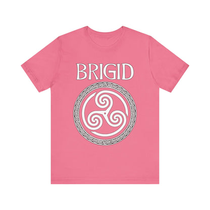 Brigid Celtic Goddess Triskelion Symbol T-Shirt