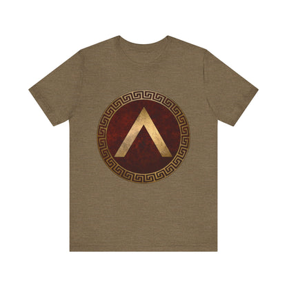 Spartan Shield Lacedaemonian Lambda of Ancient Sparta T-Shirt