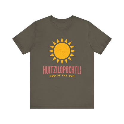 Huitzilopochtli Aztec God of the Sun and War - Aztec Mythology T-shirt