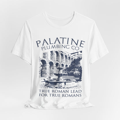 Palatine Plumbing Co - Funny Roman History T-Shirt