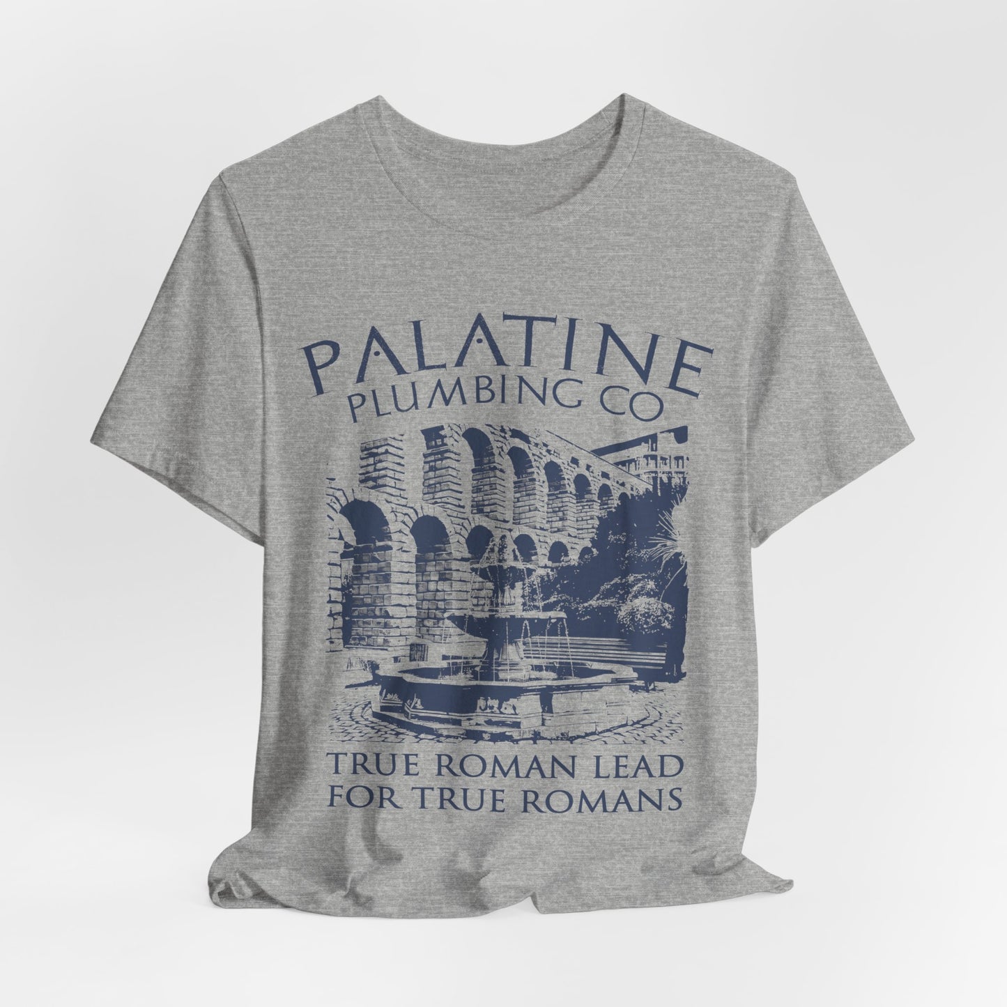 Palatine Plumbing Co - Funny Roman History T-Shirt