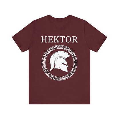 Hektor of Troy - Hero of the Trojan War - Ancient Greek History T-shirt