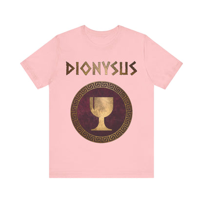 Dionysus Greek God of Festivals, Wine and Parties - Gods of Olympus T-shirt