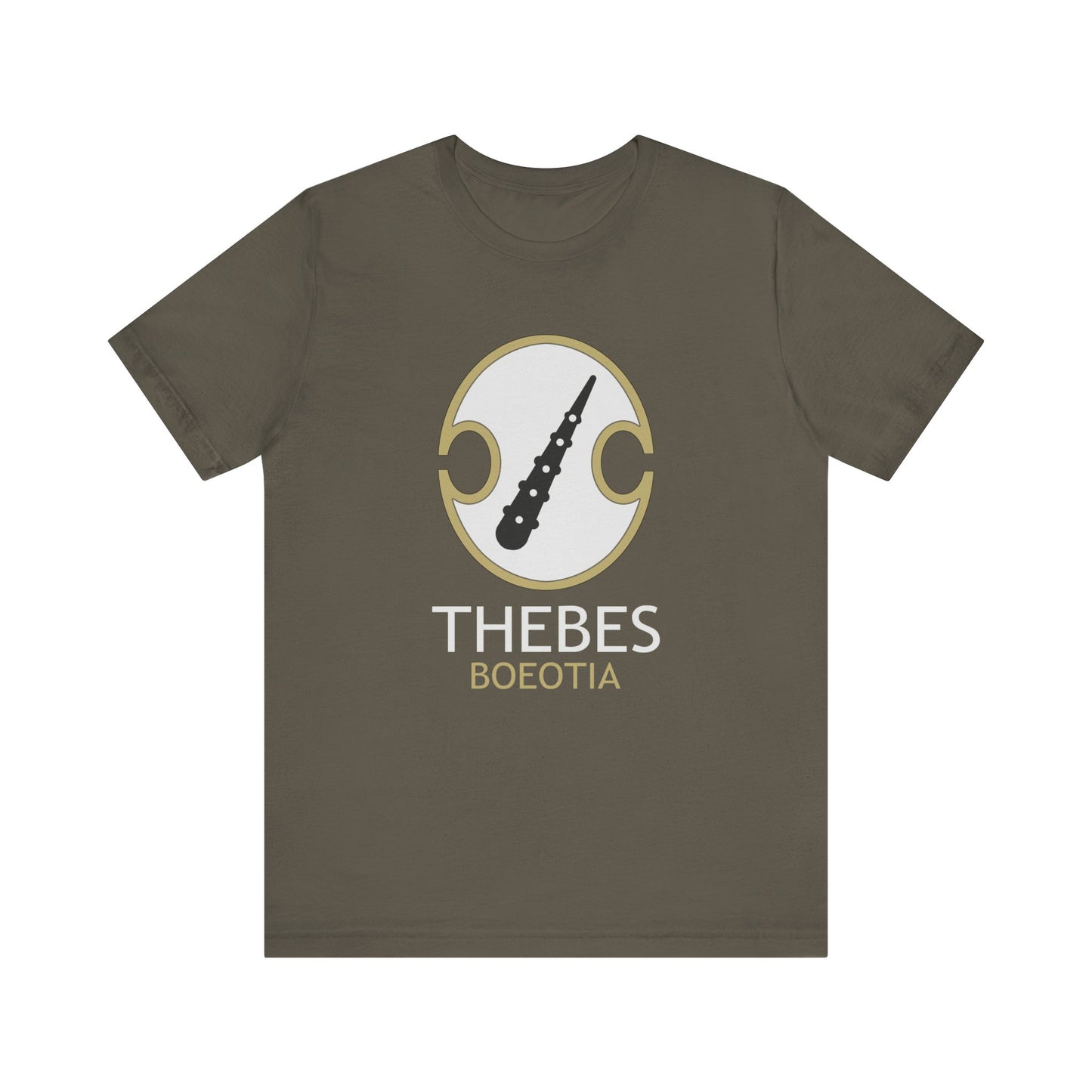 Thebes - Ancient Boeotia Greece - Boeotian Shield - Theban Sacred Band T-Shirt