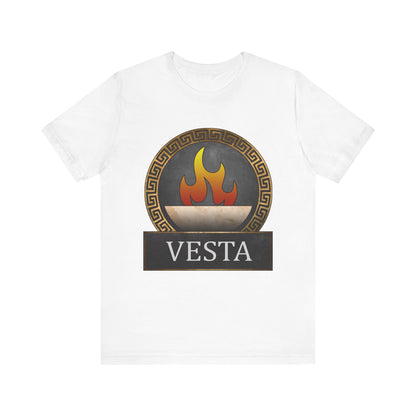 Vesta Roman Goddess of Hearth and Home Symbol  - Roman Mythology T-shirt