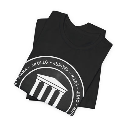 Roman Pantheon - Gods and Goddesses of Ancient Rome T-Shirt