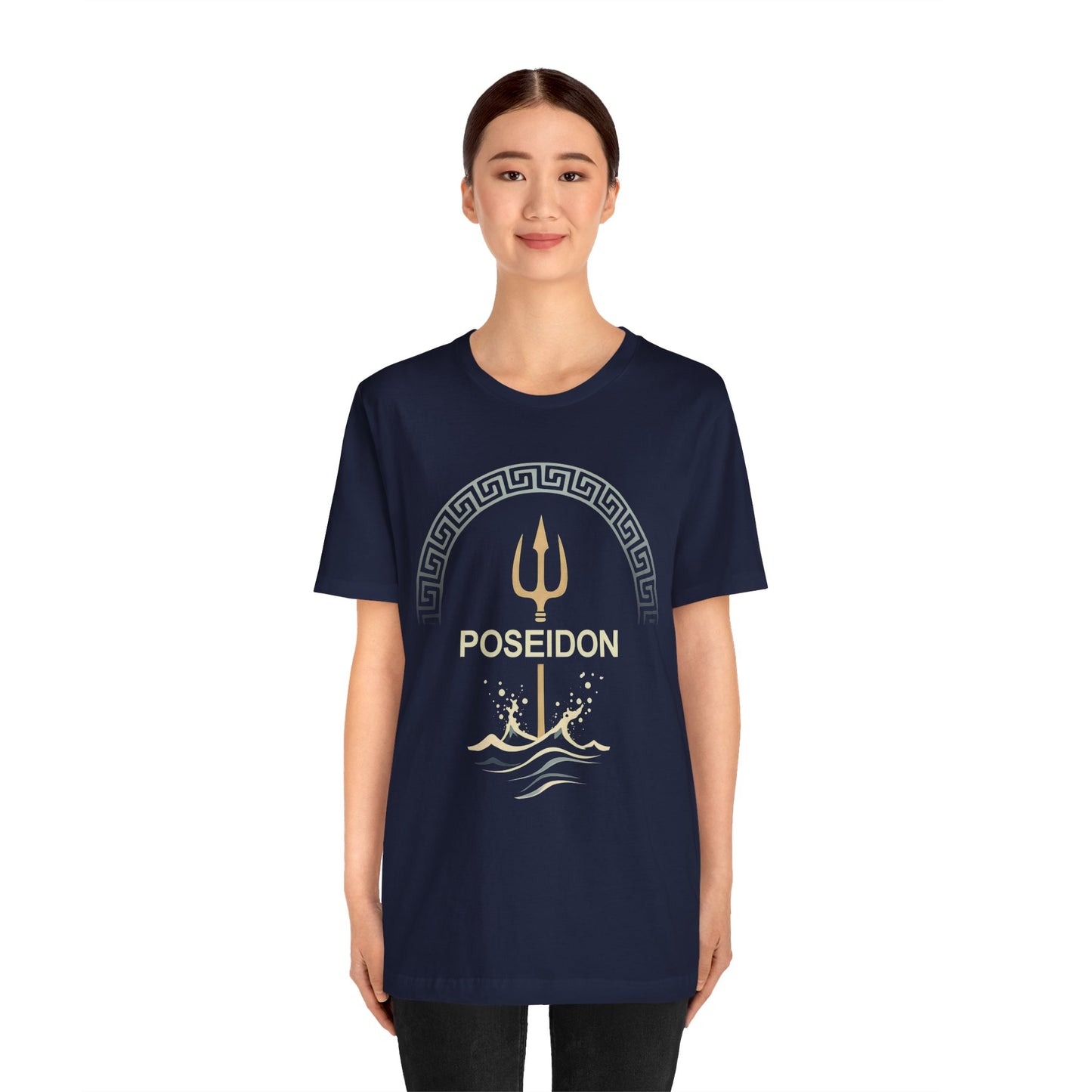 Poseidon Ancient Greek God of the Sea - Trident of Poseidon T-shirt