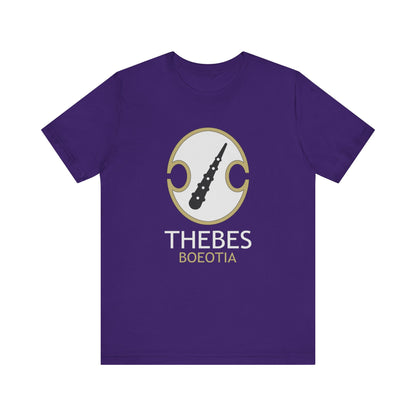 Thebes - Ancient Boeotia Greece - Boeotian Shield - Theban Sacred Band T-Shirt