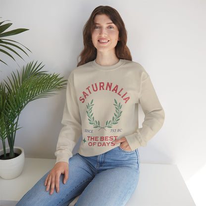 Saturnalia - Ancient Roman Holiday - The Best of Days - Santurnalia Unisex Heavy Blend™ Crewneck Sweatshirt