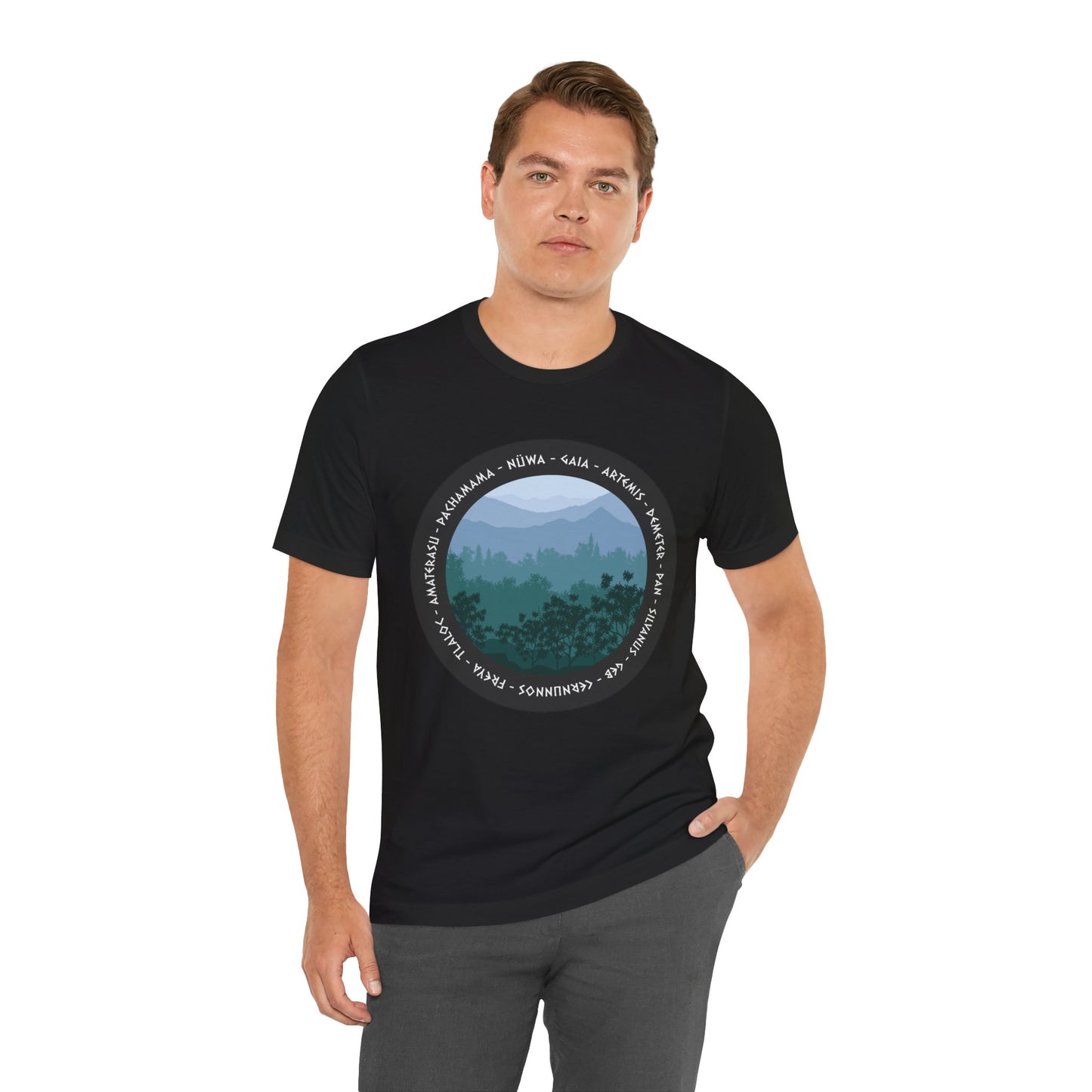 Ancient Gods and Goddesses of Nature, Beasts and the Wilds - Ancient Mythology T-shirt