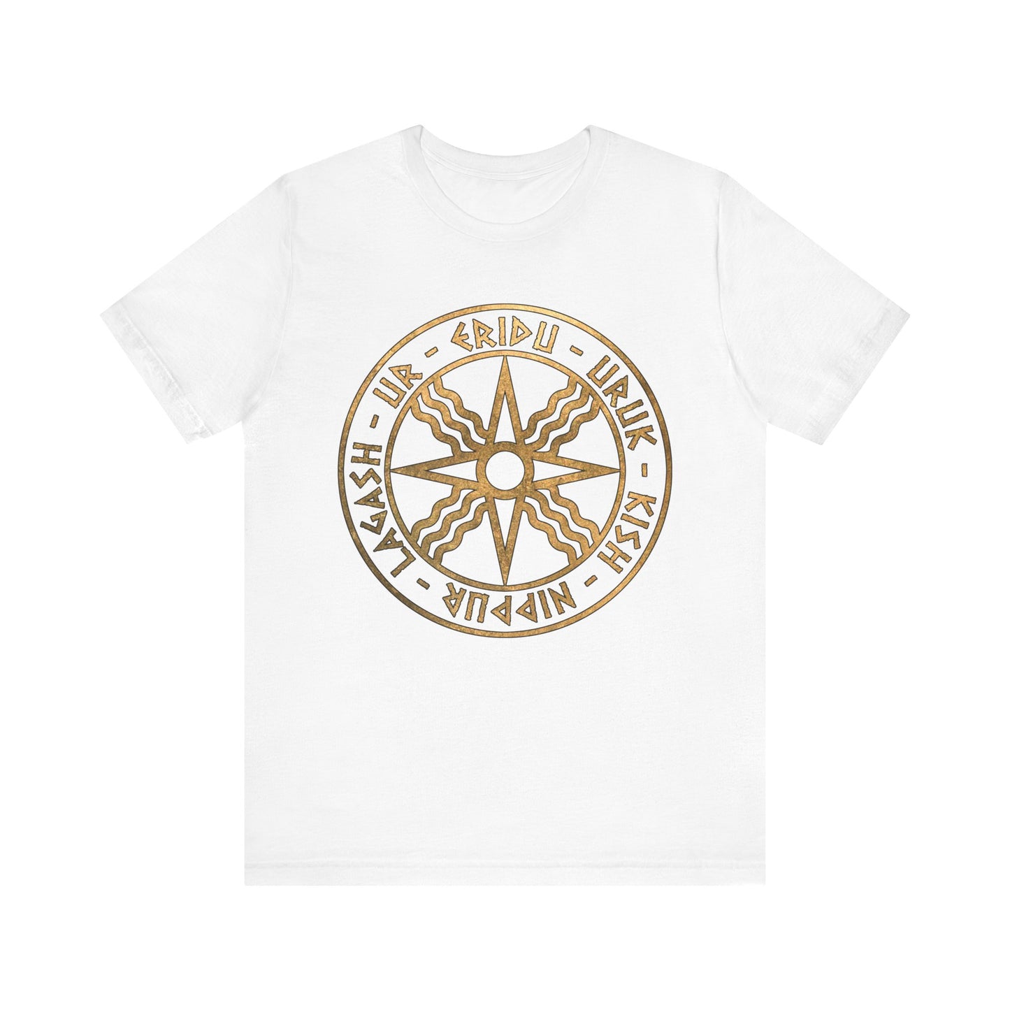 Sumer Ancient Mesopotamian Cities God Utu Symbol T-Shirt