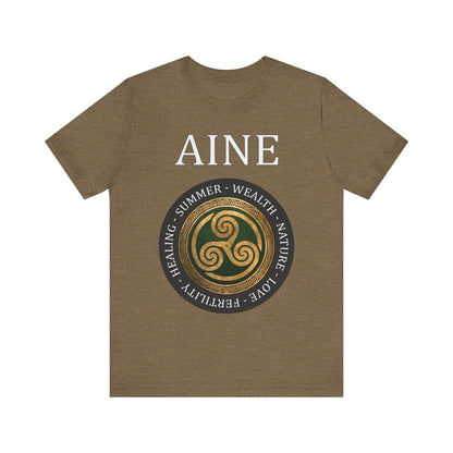 Aine Ancient Celtic and Irish Goddess of Summer, Prosperity and Love T-Shirt