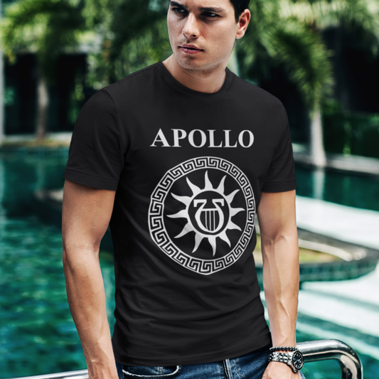 Apollo Greek God Lyre T-Shirt