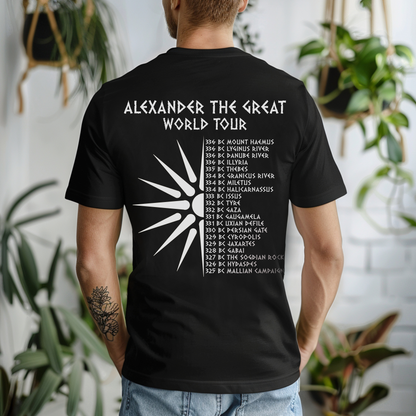 Alexander the Great World Tour T-shirt