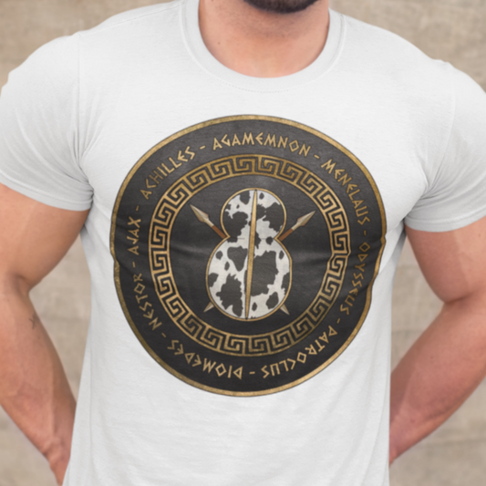 Bronze Age Warfare - Greek Heroes of the Trojan War T-shirt