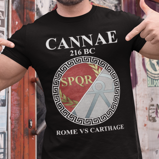 Battle of Cannae Rome vs Carthage Ancient Battles T-shirt