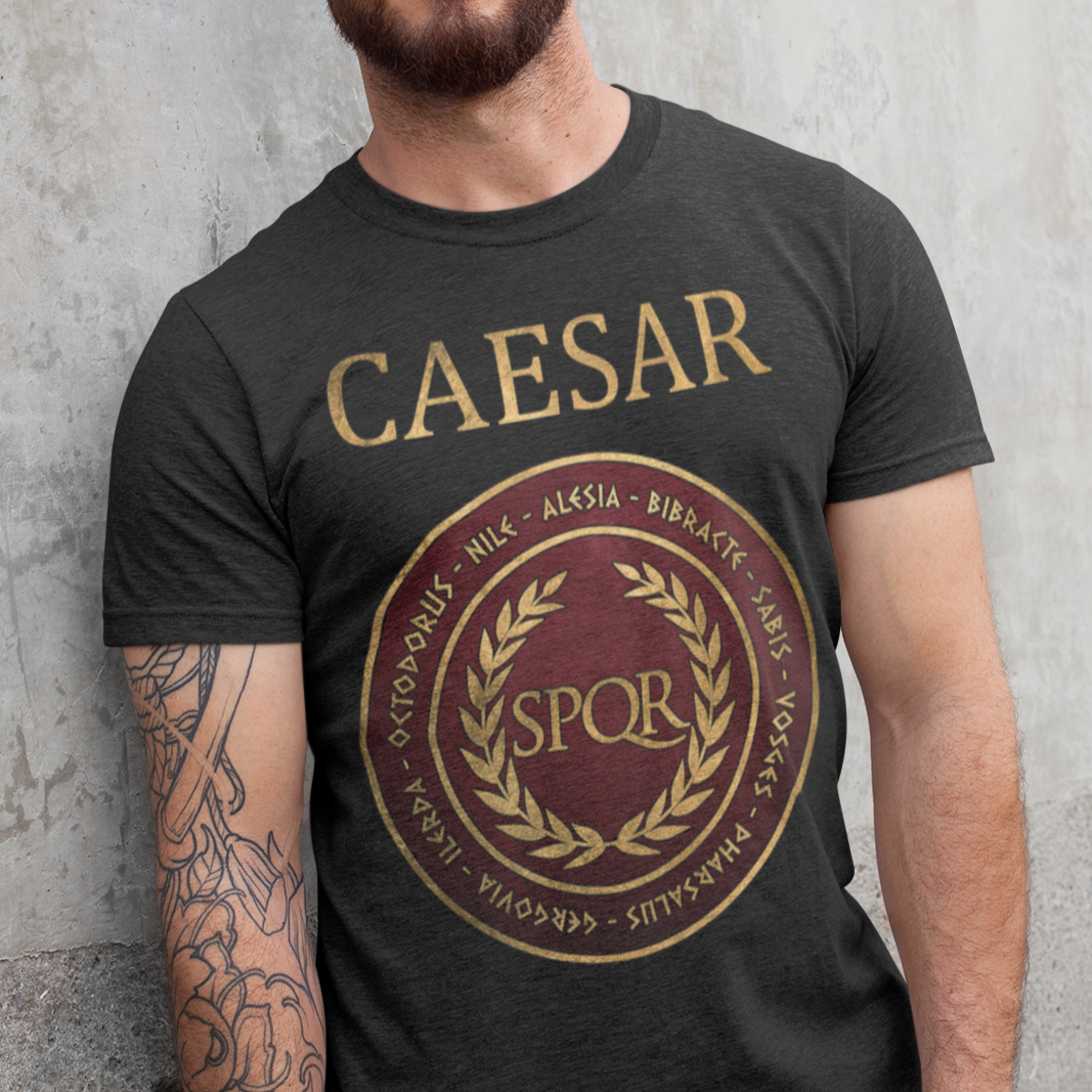 Julius Caesar Famous Battles T-Shirt